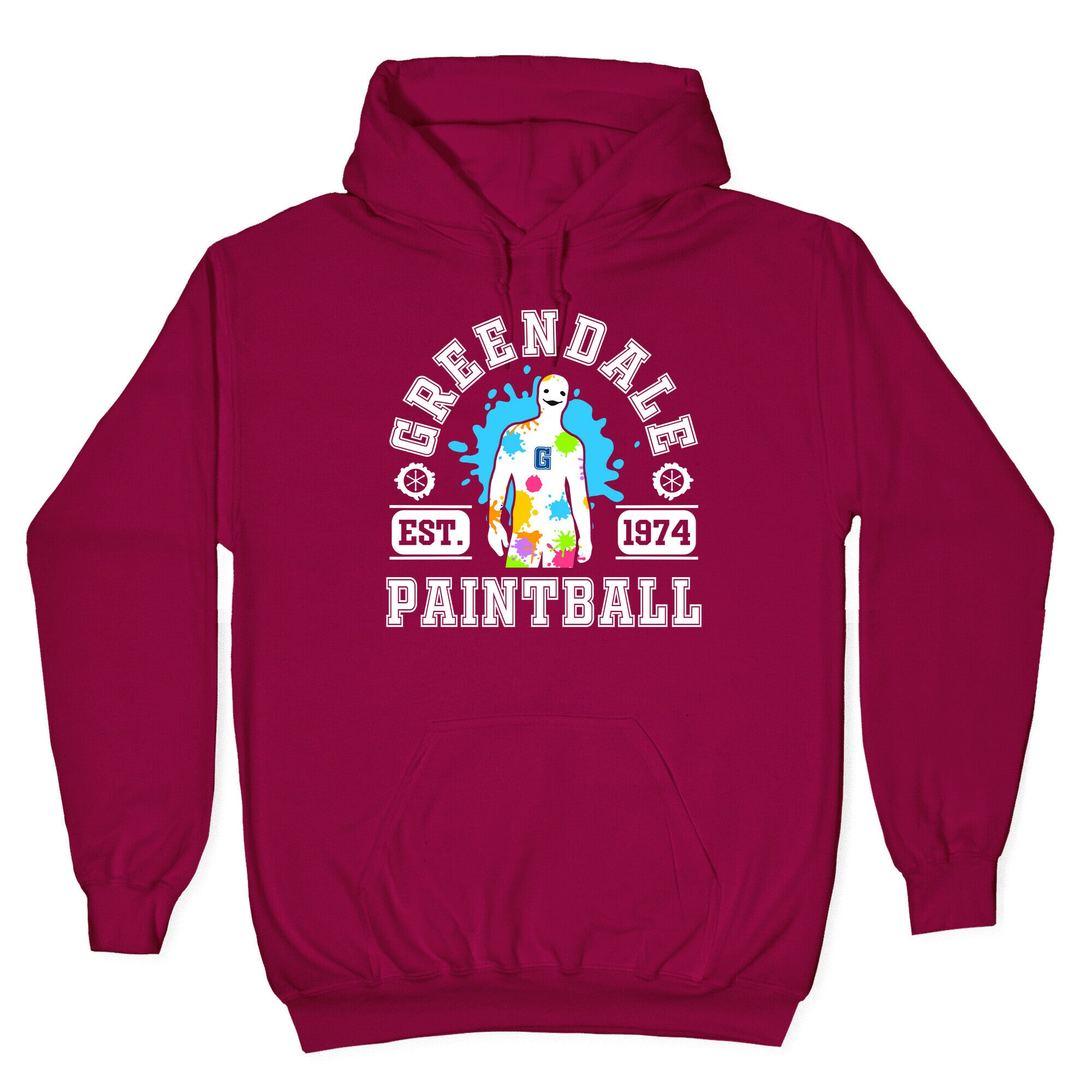 Greendale Community College Paintball Hoodie